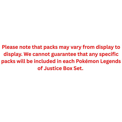 Pokemon Legends of Justice Box Set