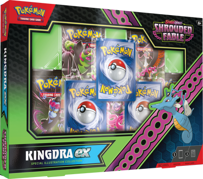 Pokémon TCG: Scarlet & Violet - Shrouded Fable - Special Illustration Collection (Kingdra ex & Greninja ex)