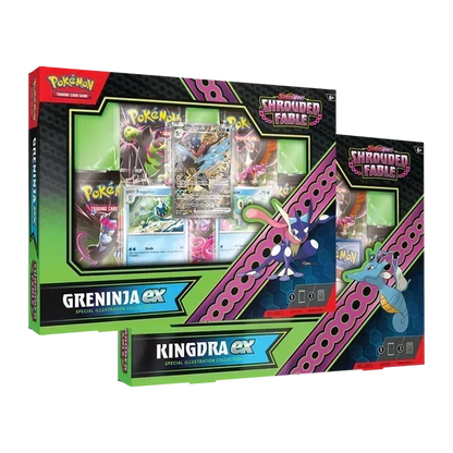 Pokémon TCG: Scarlet & Violet - Shrouded Fable - Special Illustration Collection (Kingdra ex & Greninja ex)