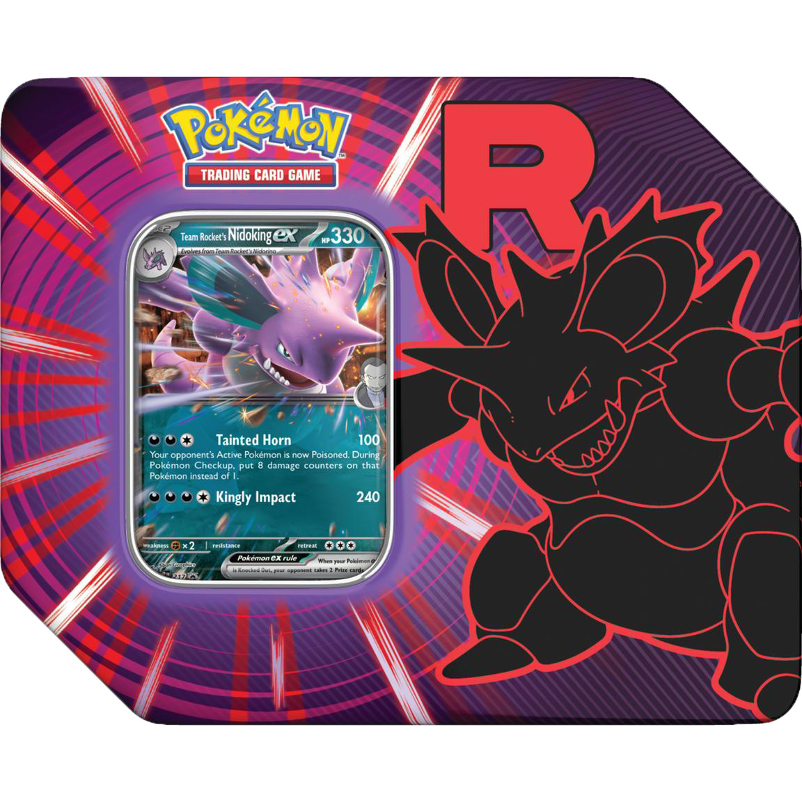 Pokémon Trading Card Game: Team Rocket Tin