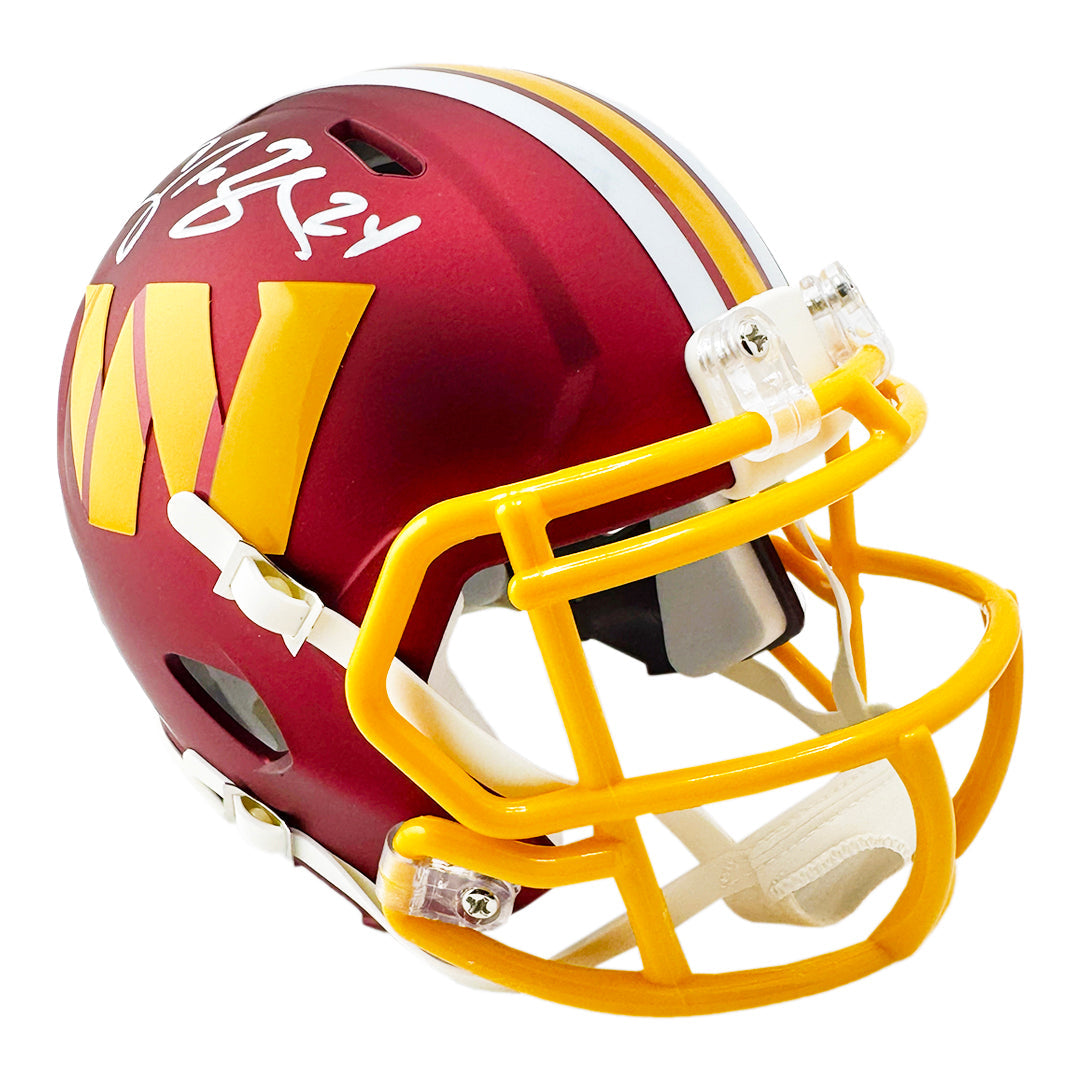 Champ Bailey Signed Washington Commanders Alt 2025 Speed Mini Football Helmet (Beckett)