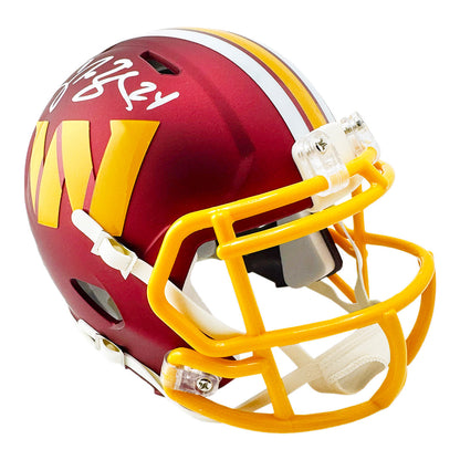 Champ Bailey Signed Washington Commanders Alt 2025 Speed Mini Football Helmet (Beckett)