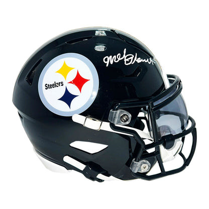 Mel Blount Signed Pittsburgh Steelers Midi SpeedFlex Football Helmet (Beckett)