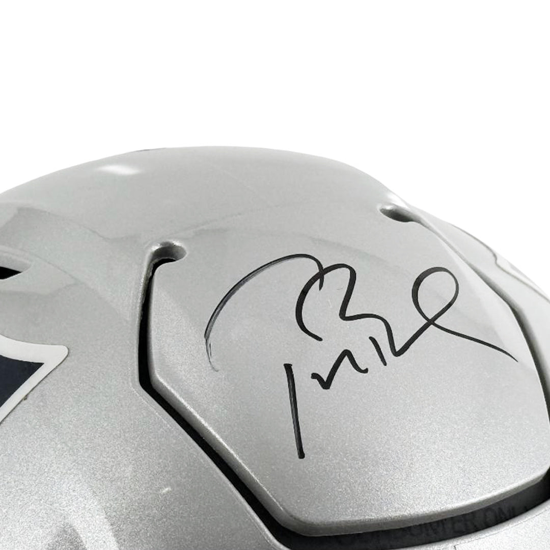 Tom Brady Signed New England Patriots Authentic SpeedFlex Full-Size Football Helmet (Fanatics)
