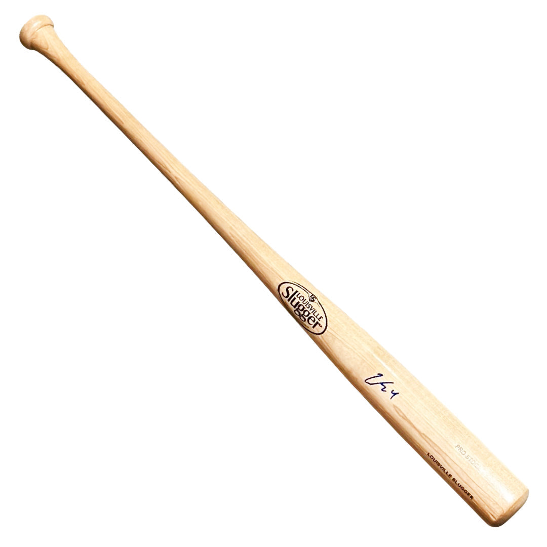Lawrence Butler Signed Louisville Slugger Official MLB Blonde Baseball Bat (Beckett)
