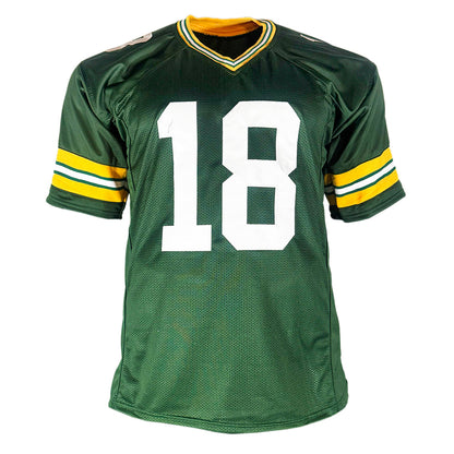 Randall Cobb Signed Green Bay Green Football Jersey (JSA)