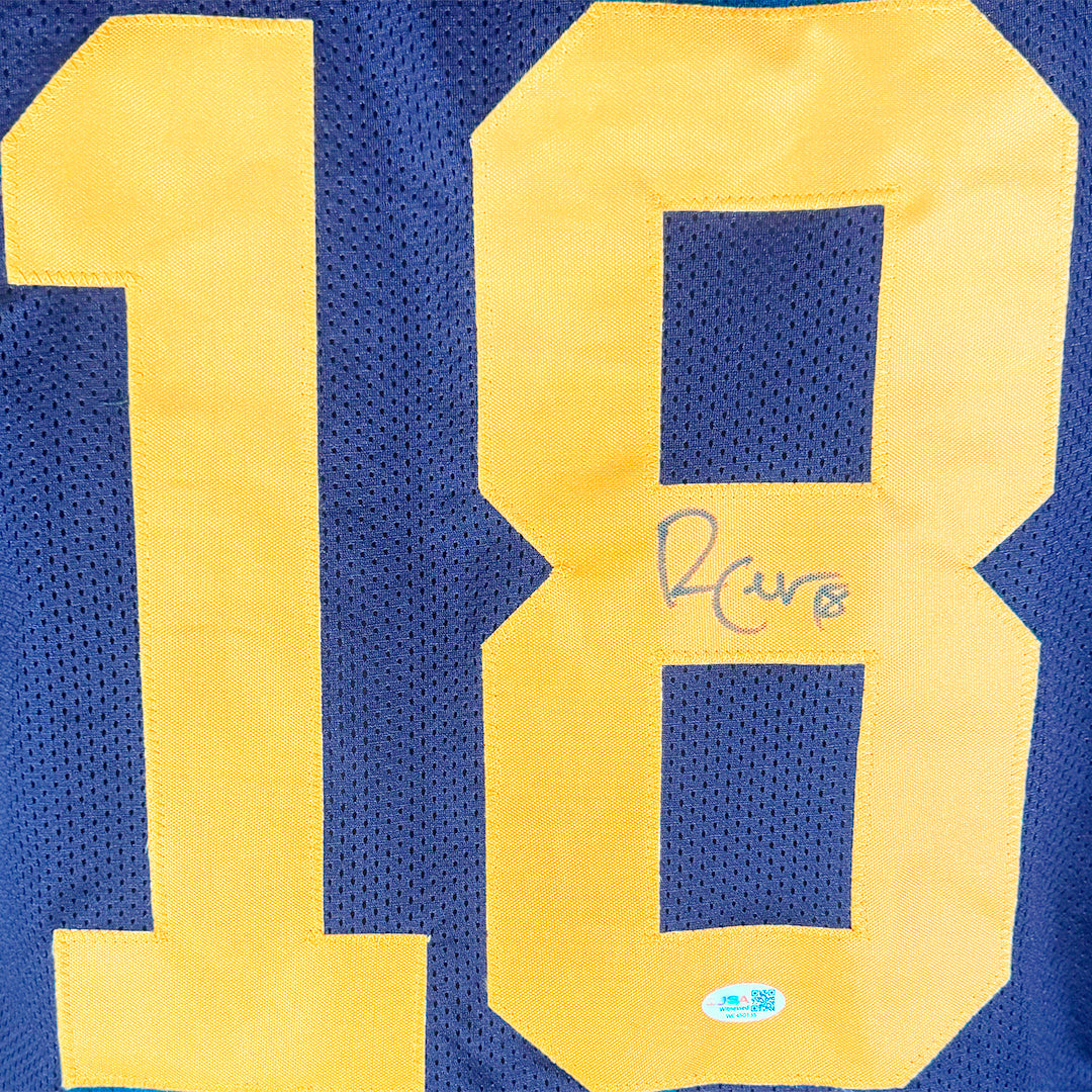 Randall Cobb Signed Green Bay Navy Football Jersey (JSA)