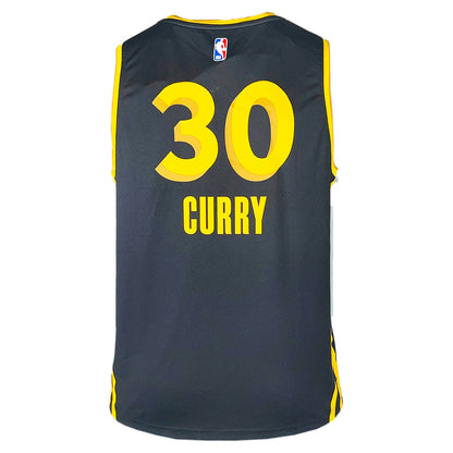 Steph Curry Authentic Golden State Warriors Black Medium Unsigned Fanatics Basketball Jersey