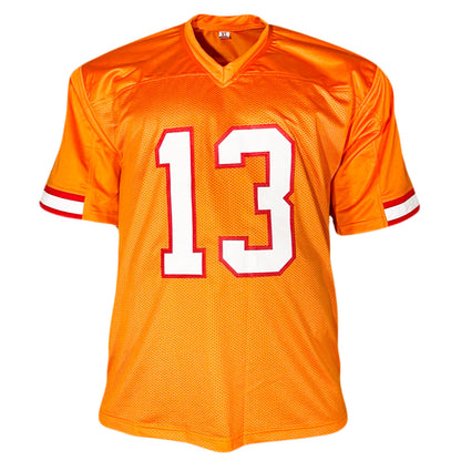 Mike Evans Signed Tampa Bay Orange Football Jersey (Beckett)