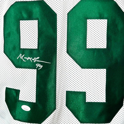 Mark Gastineau Signed New York White Football Jersey (JSA)