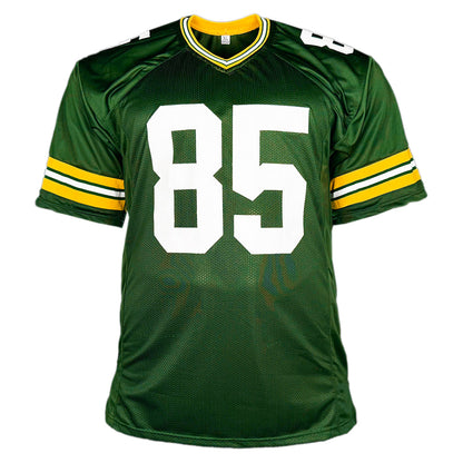 Greg Jennings Signed Green Bay Green Football Jersey (JSA)