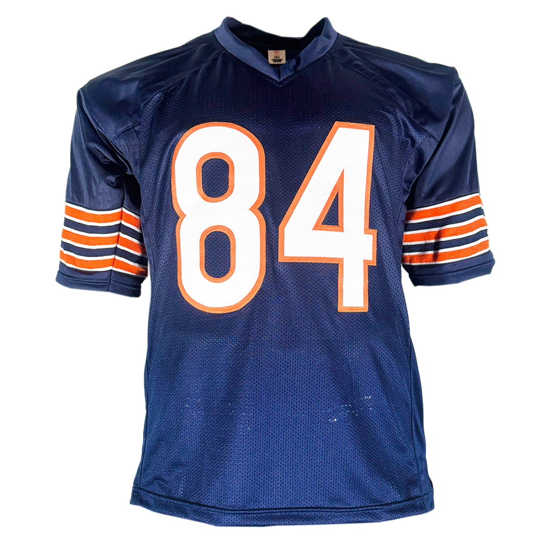 Colston Loveland Signed Chicago Navy Game Style Football Jersey (JSA)