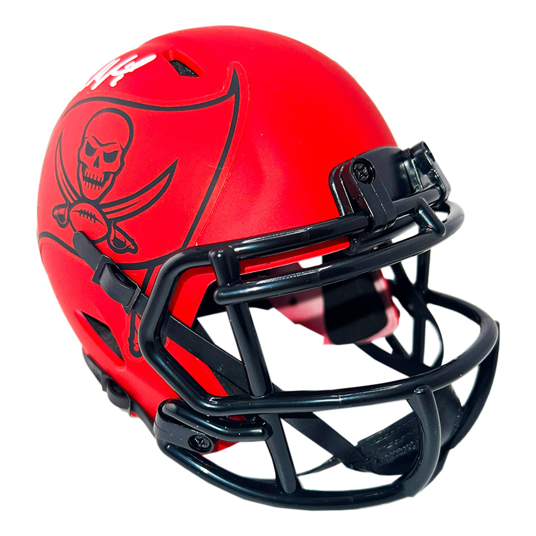 Baker Mayfield Signed Tampa Bay Buccaneers Rave Mini Football Helmet (Beckett)