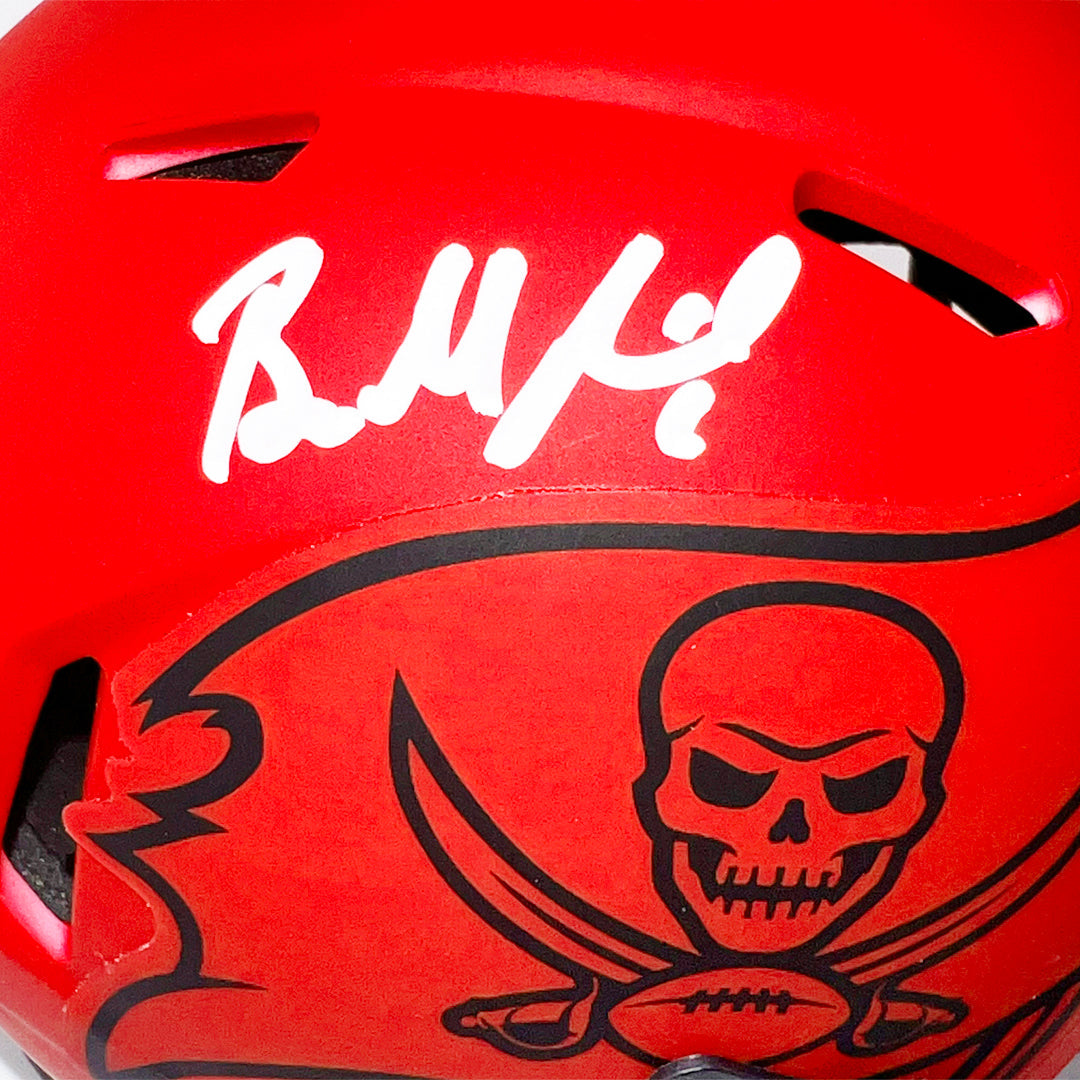 Baker Mayfield Signed Tampa Bay Buccaneers Rave Mini Football Helmet (Beckett)