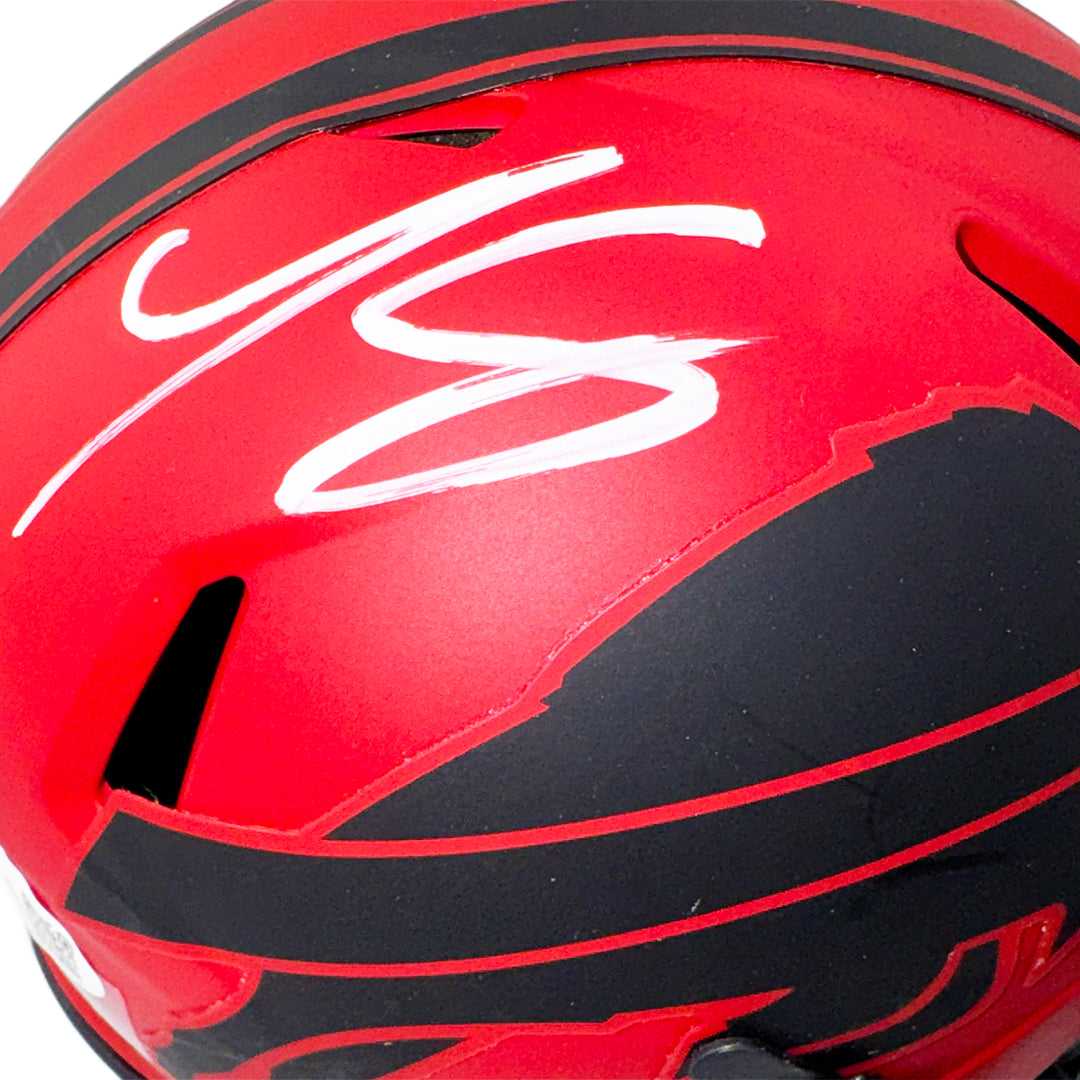 LeSean McCoy Signed Buffalo Bills Rave Mini Football Helmet (JSA)