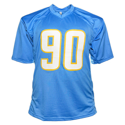 Akheem Mesidor Signed Los Angeles Light Blue Football Jersey (JSA)