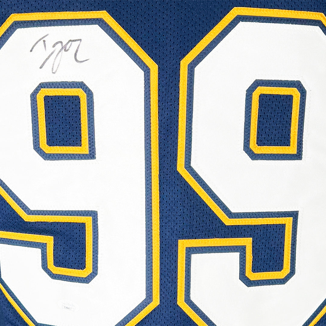 Igor Olshansky Signed San Diego Navy Football Jersey (JSA)