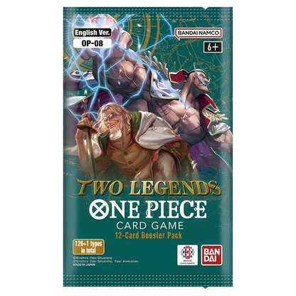 One Piece TCG: Two Legends (OP-08) Booster Boxes & Cases