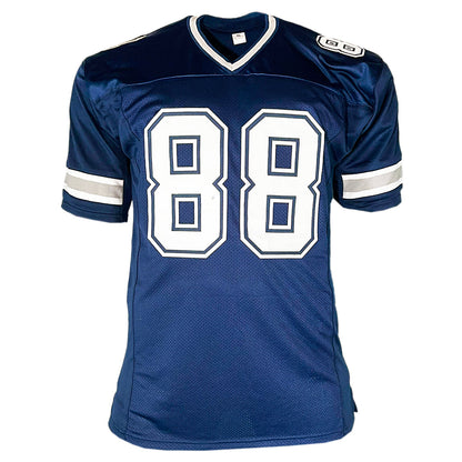 Drew Pearson Signed ROH 2011 Inscription Dallas Navy Football Jersey (JSA)