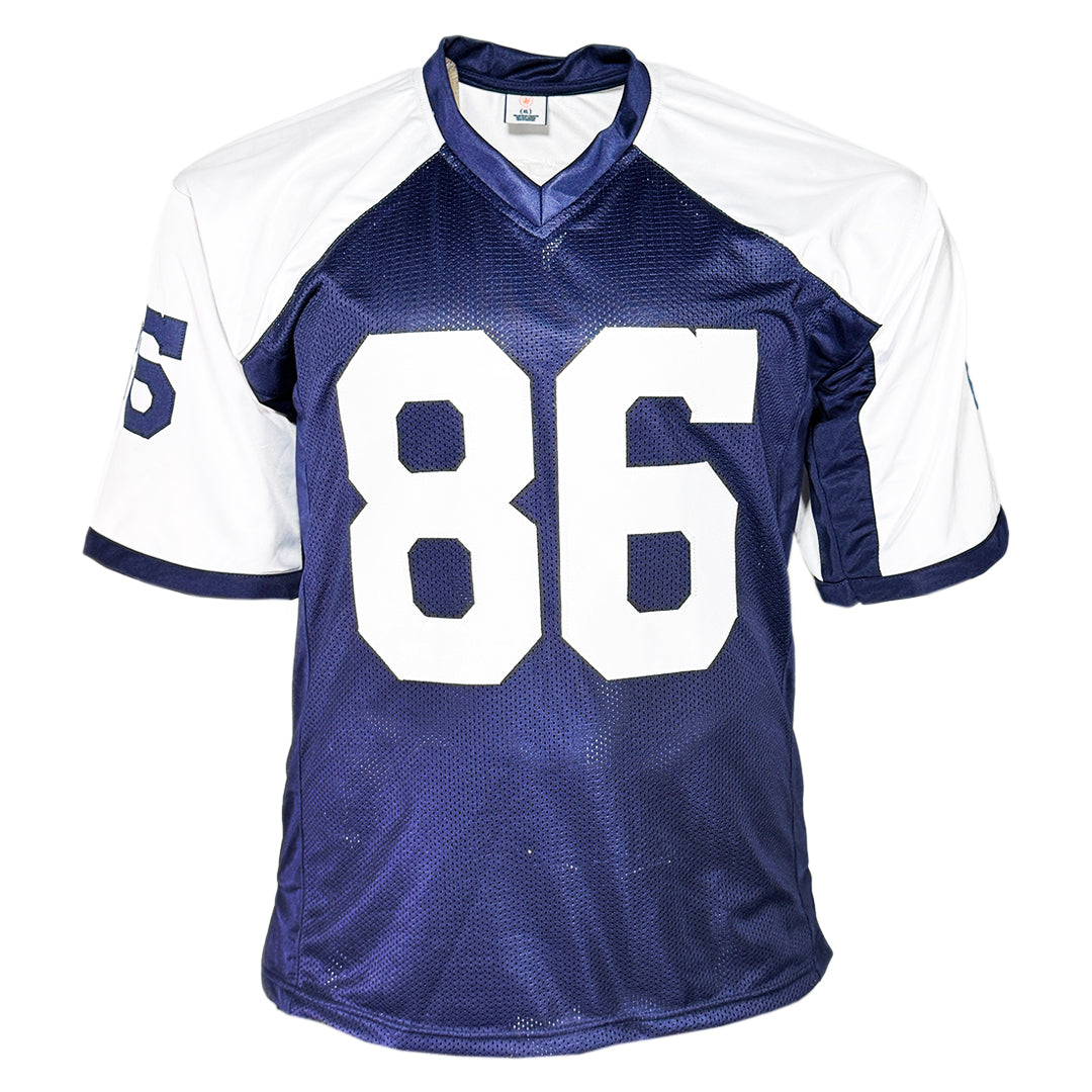 Luke Schoonmaker Signed Dallas Thanksgiving Football Jersey (JSA)