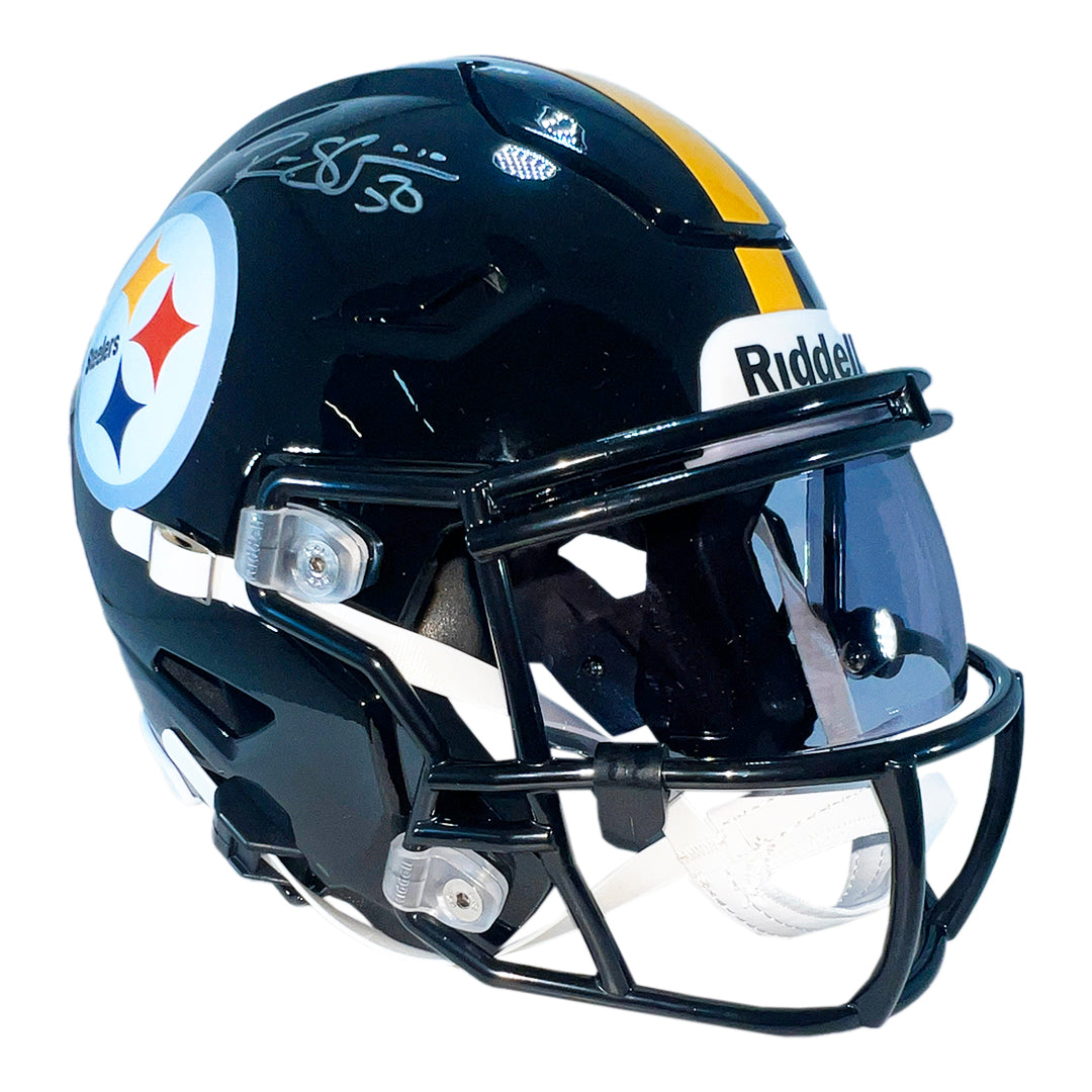 Ryan Shazier Signed Pittsburgh Steelers Midi SpeedFlex Mini Football Helmet (JSA)
