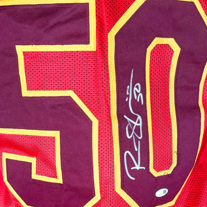 Ryan Shazier Signed Pro Bowl Red Football Jersey (JSA)