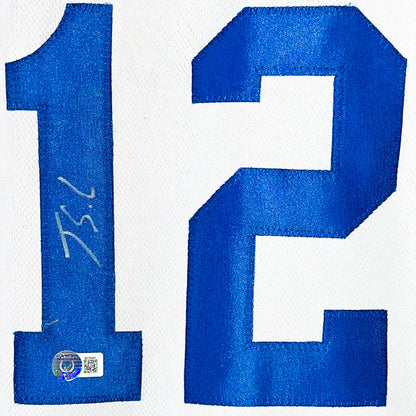 Jorge Soler Signed Kansas City White Baseball Jersey (Beckett)
