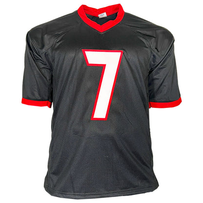 D'Andre Swift Signed Georgia College Black Football Jersey (Beckett)