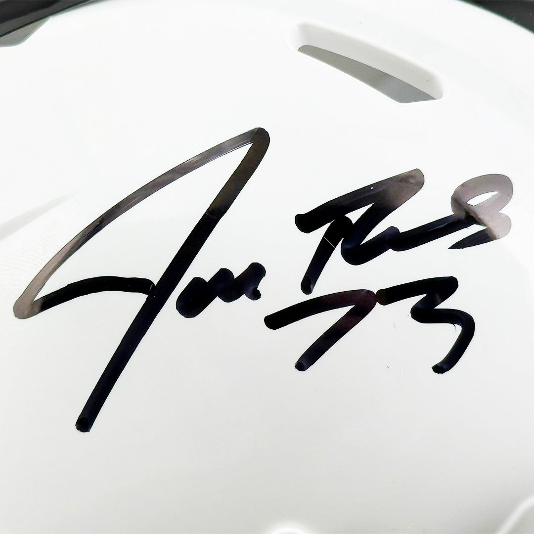Joe Thomas Signed Cleveland Browns Alt 2023 Speed Mini Football Helmet (JSA)