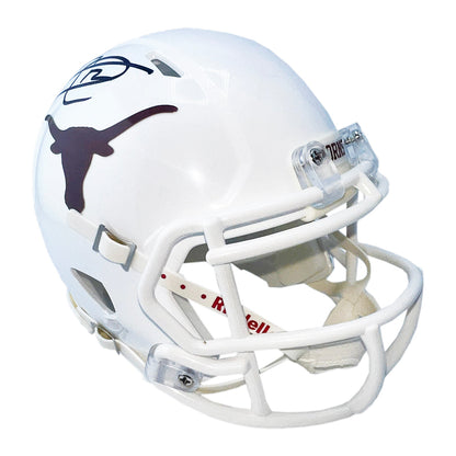 Earl Thomas Signed Texas Longhorns Speed Mini Football Helmet (Beckett)